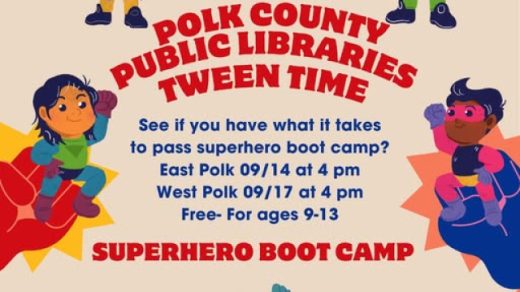 9/17 Polk County Public Libraries Tween Time at West Location