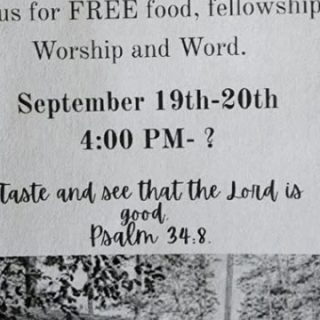 9/19 Gathering at the Roadside Table Event Turtletown, TN
