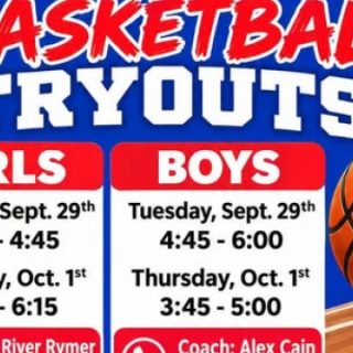 9/29 South Polk & Benton Elementary Boys & Girls 2nd & 3rd Grade Basketball Tryouts