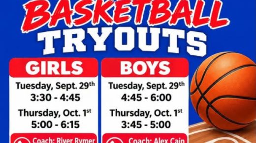 9/29 South Polk & Benton Elementary Boys & Girls 2nd & 3rd Grade Basketball Tryouts
