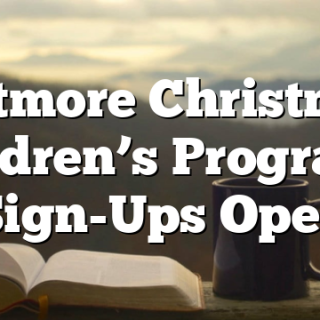 Wetmore Christmas Children’s Program &ndash; Sign-Ups Open
