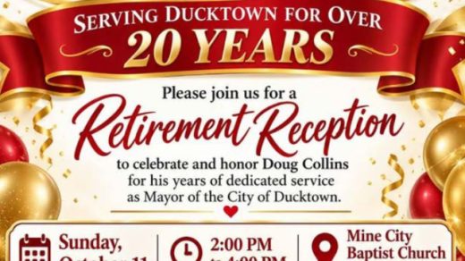 10/11 Ducktown Mayor Retirement Celebration