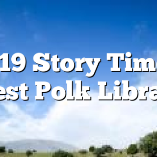 10/19 Story Time at West Polk Library