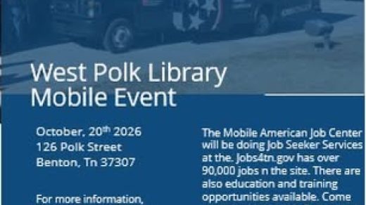 10/20 West Polk Library Mobile American Job Center Event