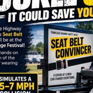 10/24 Seat Belt Convincer Experience at Benton Heritage Festival