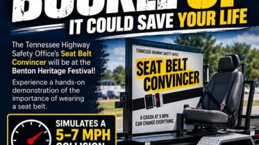 10/24 Seat Belt Convincer Experience at Benton Heritage Festival