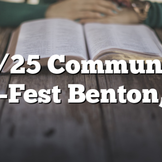 10/25 Community Fall-Fest Benton, TN