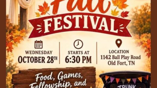 10/28 Ball Play Baptist Church Old Fort, TN