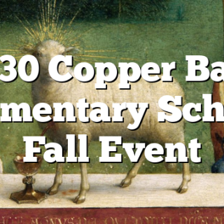 10/30 Copper Basin Elementary School Fall Event
