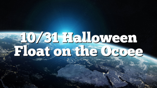 10/31 Halloween Float on the Ocoee